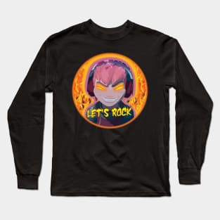 Nimona Fantasy Art, Let's Rock Long Sleeve T-Shirt